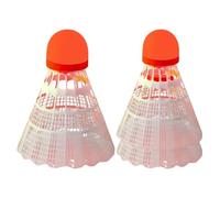 Light Up Badminton - 3 pezzi Nylon Antivento Training Glow in The Dark - Attrezzatura da badminton, per prato all'aperto, famiglia, adulti, bambini, cortile, spiaggia, cortile