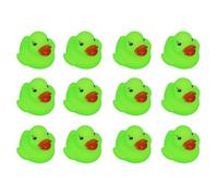 Light Up Bath Ducks - 12 Pack Glowing Rubber Duck Toy, Flashing Ducklingz for Water Fun, Mini Stress Relief Floaters, Safe Kids Bath Play Set | Infant Tub Entertainment, Pool Activity, Birthday