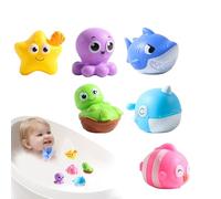 Light Up Bath Toys, Floating Water Games, Sea Animal Design, Colorful Flashing Lights, Ideal for Preschool Learning, Baby Shower Fun, Bathroom Playtime, Great for Pool Party Entertainment