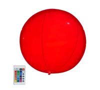 Light Up Beach Balls | 23.6in Remote Control LED 4 Modes | Glow Beach Toys