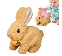 Light Up Bunny - Shaking Ears Plush, Electronic Walking Rabbit, Lighted Animal Toy, Interactive Sound Doll | Perfect Kids Children Boys Girls, Ideal For Playtime Fun and Creative Entertainment