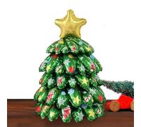 Light Up Christmas Tree Decor, Colorful Christmas Blow Up Tree, Inflatable Cartoon Pine Tree, Holiday Inflatable Tree with Lights, Christmas Decor Inflatable Tree 14,96 x 10,24 pollici for Winter