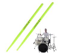 Light Up Drumsticks,Fluorescent Bright Drum Sticks | Soft And Comfortable To Play Night Light Drumstick For Drummer Kids