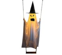 Light Up Ghost Decoration, Swinging Ghost Prop, Halloween Decor