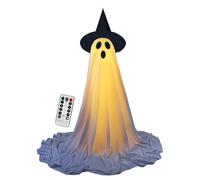Light Up Ghost Halloween Decorations - 165x30cm Ghost Spooky con telecomando Light | Accessori per la casa infestata spaventosa per iarde giardini portici festival festa festa di fuga