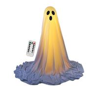 Light Up Ghost, Halloween Decorations, Remote String Light, Glowing Festival Prop, Spooky Hanging Accent, for Lawn, Garden, Porch, Holiday, Party, Escape Room, Home, Outdoor, Haunted Display