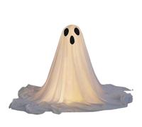 Light Up Ghost Kit - Spooky Glowing Halloween Decorations Outdoor | Glowing Ghost for Holiday Indoor Outdoor Home Garden Yard Lawn Porch Pathway Haunted House