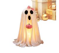 Light Up Ghost | Lighted Halloween Party Table Decor | Pumpkin Ghost Indoor