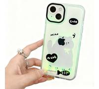 Light-Up Phone Case with LED Lights - Glow in the Dark for iPhone Case, Shockproof and Durable Protection, Unique Light Effects, Ideal for Parties, Night Out, and Gifts for Men and Women (15,B)