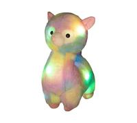 Light Up Plush, Adorable Plush Alpaca, Soft Toy Accessory with Illuminated Feature, Animal Toy with Cuddly Design, Comfort Play Solution for Kids Boys Girls Travel Home Nursery Daycare Bedtime Sleep