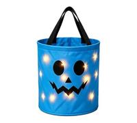 Light Up Pumpkin Bucket, LED Candy Holder Reusable