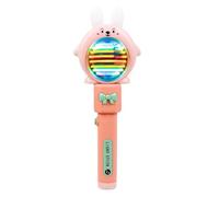 Light Up Wand - Barra giocattolo a LED rotante - Coniglio rana Gioco musicale incandescente con orecchie in ABS, 11 x 25 cm | Giocattoli sensoriali lampeggianti a batteria AAA per bambini Va