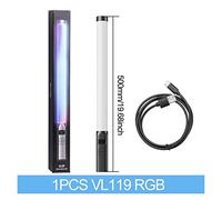 Light VL119 RGB Handheld Light Wand LED RGB Stick 2500-9000K Fotografia Illuminazione Tubo magnetico for video Vlog Per la fotografia in studio(1PCS VL119 RGB)
