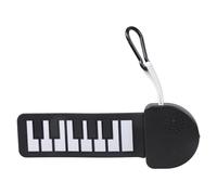 Light Weight Foldable Silicone Piano Compact Practice Keyboard Desktop Practice Instrument Rolls Up Electronic Light Weight Foldable Silicone