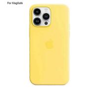 (Light Yellow, Multicolor) g2J For iPhone 14 Pro Case Compatible with MagSafe Liquid Silicone H6f Phone Back Cover [Induction P