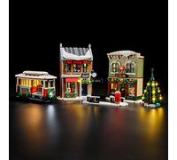 LIGHTAILING Kit di Illuminazione a Led per Lego- 10308 Natale nella Strada Principale Modello da Costruire - Set di luci a LED compatibile con il modello Lego (non includere il modello Lego)