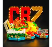 LIGHTAILING Luce per lego-43012 Cristiano Ronaldo, punti salienti del calcio, installazione semplice, cablaggio nascosto, decorazione per la casa e pronta da regalare (modello non incluso)