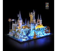 LIGHTAILING Lumières pour Lego-76419 Castello e parco di Hogwarts - Kit d'Éclairage LED Compatible avec le Modèle Lego：Versione con Telecomando - Modèle Non Inclus