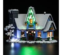 LIGHTAILING Set di Luci Compatibile con Lego 10293 Creator Expert La visita di Babbo Natale Building Modello da Costruire：Versione con Telecomando - NON Incluso nel Modello