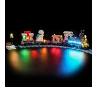 LIGHTAILING Set di Luci Led per Lego-10361 Treno espresso festiv Modello - Installazione facile, cablaggio nascosto, arredo casa e pronto da regalare (modello non incluso)