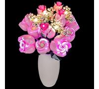 LIGHTAILING Set di Luci Led per Lego-10374 Bouquet di rose rosa Modello - Installazione facile, cablaggio nascosto, arredo casa e pronto da regalare (modello non incluso)