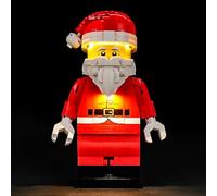LIGHTAILING Set di Luci Led per Lego-40820 Grande minifigure di Babbo Natale Modello - Installazione facile, cablaggio nascosto, arredo casa e pronto da regalare (modello non incluso)