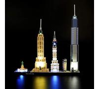 LIGHTAILING Set di Luci per (Architecture New York City) Modello da Costruire - Kit Luce LED Compatibile con Lego 21028 (Non Incluso nel Modello)