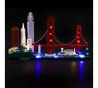 LIGHTAILING Set di Luci per (Architecture San Francisco) Modello da Costruire - Kit Luce LED Compatibile con Lego 21043 (Non Incluso nel Modello)