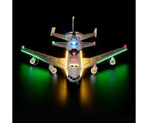 LIGHTAILING Set di Luci per Lego-10360 Aereo da Trasporto Navetta Modello - Kit d'Éclairage LED Compatible avec les Modèles de Blocs de Construction Lego - Modèle Non Inclus