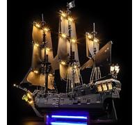 LIGHTAILING Set di Luci per Lego-10365 Nave pirata del Capitano-Jack-Sparrow Modello - Installazione facile, cablaggio nascosto, arredo casa e pronto da regalare (modello non incluso)