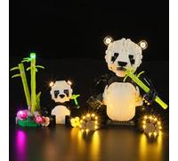 LIGHTAILING Set di Luci per Lego-31165 Animali selvatici: famiglia di panda Modello - Kit d'Éclairage LED Compatible avec les Modèles de Blocs de Construction Lego - Modèle Non Inclus