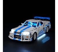 LIGHTAILING Set di Luci per Lego-42210 Auto Nissan Skyline GT-R (R34) 2-Fast-2-Furious - Edizione San Valentino - Kit LED Compatible avec les Modèles Lego - Modèle Non Inclus