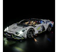 LIGHTAILING Set di Luci per Lego-42214 Super-Sports-Car Lamborghini-Revuelto Modello - Kit d'Éclairage LED Compatible avec les Modèles de Blocs de Construction Lego - Modèle Non Inclus