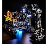 LIGHTAILING Set di Luci per Lego-42215 Escavatore Volvo EC500 Hybrid Modello - Kit d'Éclairage LED Compatible avec les Modèles de Blocs de Construction Lego - Modèle Non Inclus
