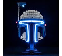 LIGHTAILING Set di Luci per Lego-75408 Casco di Jango-Fett Modello - Kit d'Éclairage LED Compatible avec les Modèles de Blocs de Construction Lego - Modèle Non Inclus