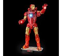 LIGHTAILING Set di Luci per Lego-76344 Iron Man Mark 3 - Edizione del collezionista - Kit d'Éclairage LED Compatible avec les Modèles de Blocs de Construction Lego - Modèle Non Inclus