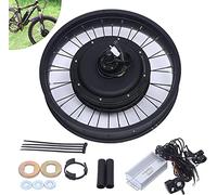Lightakai Kit di conversione per bicicletta elettrica, 20 pollici, 48 V, 1000 W, per bicicletta elettrica, per la conversione del motore, per e-bike (ruota posteriore)