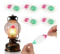 LIGHTAOTAO 12 Pezzi Copertura in Rete per Lampada a Gas e Lampade a Cherosene, Doppia Testa, Materiale Rayon, Sottile e Antivento, Accessorio per Illuminazione Esterna e Campeggio