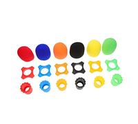 LIGHTAOTAO 1set Accessori Per Microfono Copertura Spugna Anelli Antiscivolo e Tappo Inferiore Arancione Per Conferenze Performance e Interviste