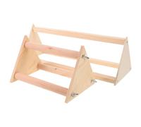 LIGHTAOTAO 2 Pezzi Trespolo in Legno per Pulcini e Galline, Supporto per Sviluppo Sano, Compatto ed Efficiente per Allevamento in Pollaio e Incubatoio