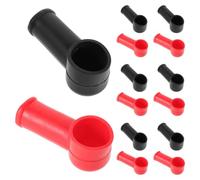 LIGHTAOTAO 20 Pezzi Coperture Protettive in Pvc per Terminali Batteria Auto, Isolatori per Protezione Post Terminale, Riducono Rischio di Cortocircuiti per Camion e Auto