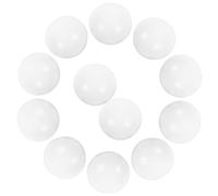 LIGHTAOTAO 24 Pezzi Palline da Calcio Balilla Piccole Bianche Lucide Sostitutive per Biliardino da Tavolo Accessori Resistenti e Compatibili con Calcio Balilla di Dimensioni Ridotte e Tavoli