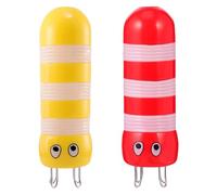 LIGHTAOTAO 2pezzi Ferri da Maglia a Forma di Ape in Plastica ABS, Strumento Leggero e Portatile per Lavorare a Maglia DIY, la Creazione di Corde e Maglioni