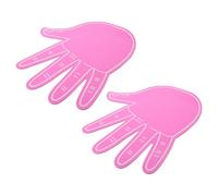 LIGHTAOTAO Accessori per Spirito Scolastico 2 Pezzi Mano Gigante di Schiuma Cinque Dita, Attrezzatura da Cheerleader Sicura e Leggera per Feste Sportive e Celebrazioni di Squadra