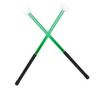 LIGHTAOTAO Bacchette per Percussioni in Feltro in Lega di Alluminio 1 Pratiche e Resistenti e Principianti, per Batteria Jazz e Marching Band