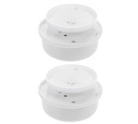 LIGHTAOTAO Base in Plastica Rotonda 2 Pezzi per Carillon DIY Accessorio per Meccanismo Musicale a Molla Ideale per Creazioni Artigianali e Terapia Psicologica