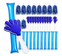LIGHTAOTAO Bastoni da Tifo Gonfiabili e Battimani Colorati Set 36 Pezzi per Manifestazioni Sportive e Gruppi Cheerleader Accessori Festa Colore Casuale