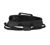 LIGHTAOTAO Borsa Porta Leggio Musicale Nero con Tracolla, Forma Cilindrica 50x13cm, Custodia Protettiva Salvaspazio per Musicisti in Viaggio a Casa