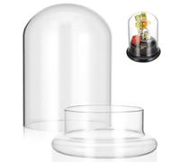 LIGHTAOTAO Bottiglia di Vetro per Muschio Cupola Trasparente, Risparmio Idrico e Facile da Pulire, per Bagno e Micro Paesaggio Fai da Te