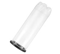 LIGHTAOTAO Contenitore Nero Palline da Tennis Pvc Trasparente Coperchio | Badminton e Ping Pong, Leggero e Facile da Riporre, Formato Compatto da Mettere in Borsa o Auto